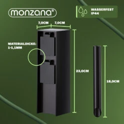 Gartensteckdose Schwarz 2er-Stecker 23x7x7cm 21 Gartensteckdose Schwarz 2er-Stecker 23x7x7cm -Gartenmöbel Geschäft a75dca1ca1363118b4dcfdc01fdb71ed 06 109602 on dts web low de 1 2 1