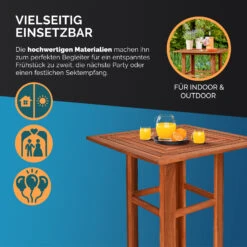 Stehtisch Akazienholz 75x75x110cm -Gartenmöbel Geschäft a77b6aabab65d9163445a749d6ce290c 06 103757 on dts web low de 1