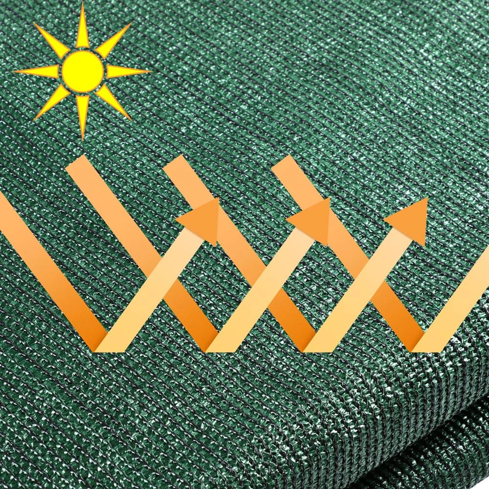 Balkonsichtschutz Dunkelgrün 1,4x10m 9 Balkonsichtschutz Dunkelgrün 1,4x10m – Bild 7