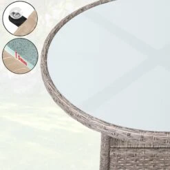 Polyrattan Tisch Creme Ø80cm 15 Polyrattan Tisch Creme Ø80cm -Gartenmöbel Geschäft aa331fb2f07838e0e1feea90de4c3ad4 de 108000d 8 1