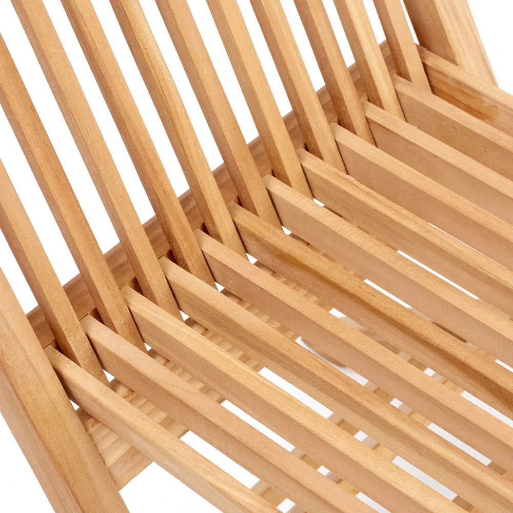 Gartenstuhl Cantaria 2er-Set Teakholz Klappbar 10 Gartenstuhl Cantaria 2er-Set Teakholz Klappbar – Bild 8