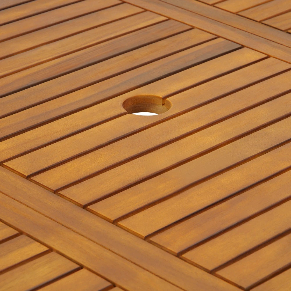 Gartentisch Boston Akazienholz 160x85x74cm 4 Gartentisch Boston Akazienholz 160x85x74cm – Bild 2