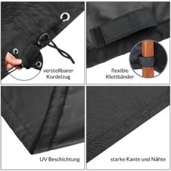 Abdeckung Vanamo Anthrazit 242x162x100cm -Gartenmöbel Geschäft af6690ee3a4f9cff61c1c3e7273c2913 de 108650d 1 1