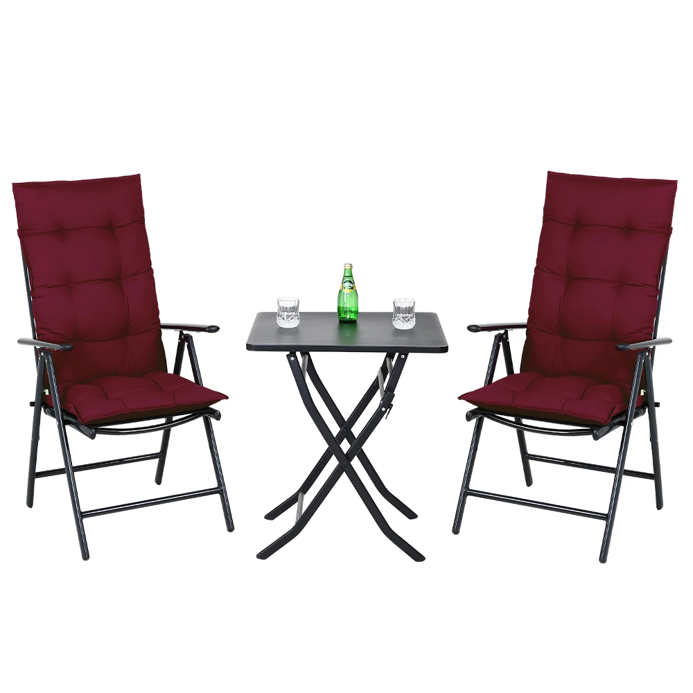 Sitzkissen 6er-Set Cozy Vanamo Rot 129x53x10cm 8 Sitzkissen 6er-Set Cozy Vanamo Rot 129x53x10cm – Bild 6