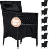 Polyrattan Gartenstuhl 6er-Set Schwarz Stapelbar 2 Polyrattan Gartenstuhl 6er-Set Schwarz Stapelbar -Gartenmöbel Geschäft b10cdd0772d87060755982cf5d2eabe9 01 996754 on fs m amz high 1