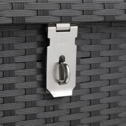 Polyrattan-Auflagenbox Schwarz 150x77x73cm Mit Rollen 28 Polyrattan-Auflagenbox Schwarz 150x77x73cm Mit Rollen -Gartenmöbel Geschäft b256aae6c5f323400abb2fbafa9b5d93 de 108343d 9