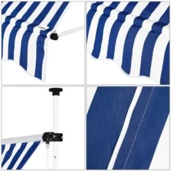 Klemmmarkise Blau/Weiß 250cm 14 Klemmmarkise Blau/Weiß 250cm -Gartenmöbel Geschäft b2f23b6f310bdf94b5bc4d26f3d76b7d de 108275d 5blau 3