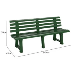 Gartenbank Orchidea Grün 145x49x74cm -Gartenmöbel Geschäft b3ea79d6775e60bf640a4363f148cc6a de 108195d 11