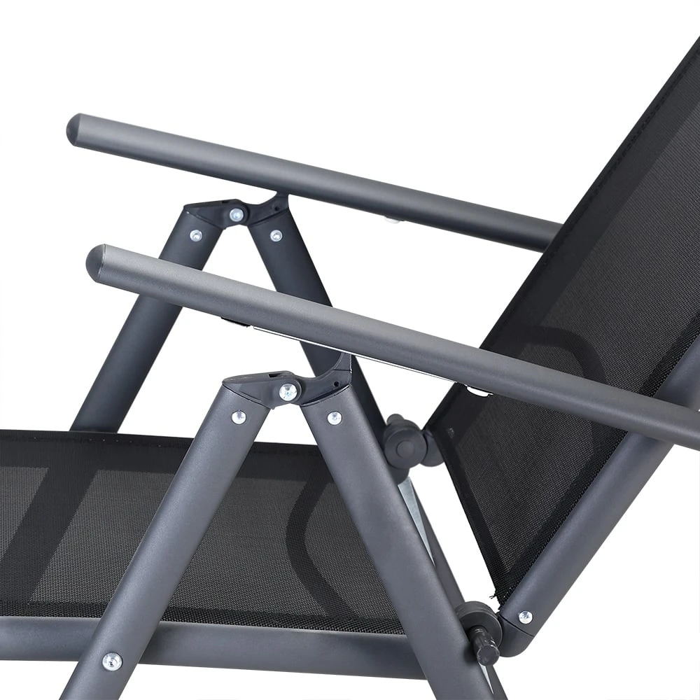 Garten-Sitzgruppe Bern 7-tlg. Anthrazit Alu WPC 14 Garten-Sitzgruppe Bern 7-tlg. Anthrazit Alu WPC – Bild 12