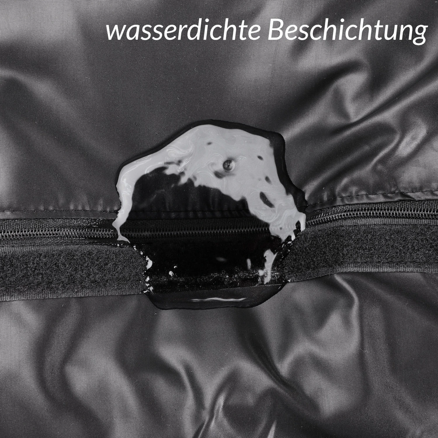 Polyrattan-Auflagenbox Schwarz 150x77x73cm Mit Rollen 10 Polyrattan-Auflagenbox Schwarz 150x77x73cm Mit Rollen – Bild 8