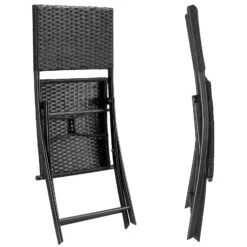 Polyrattan Gartensitzgruppe 3-tlg. Schwarz -Gartenmöbel Geschäft ba8c917f0bc97cb528c23d9e46d021be de 108668d 5 1