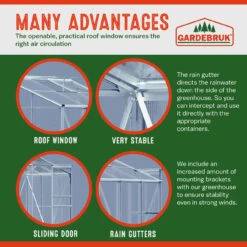 Alu Beistellgewächshaus 190x122x202cm Mit Fundament 25 Alu Beistellgewächshaus 190x122x202cm Mit Fundament -Gartenmöbel Geschäft bb782e9996fcf09672f99cc1967dcfb2 05 991464 on dts web low uk