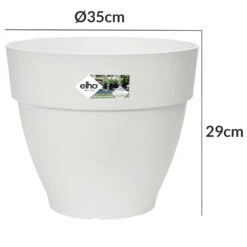 Elho Blumentopf Weiß 35x29cm 18,2L 11 Elho Blumentopf Weiß 35x29cm 18,2L -Gartenmöbel Geschäft bb7876ac8d8f4b20277610a21a5a53dd de 193671d 1 1