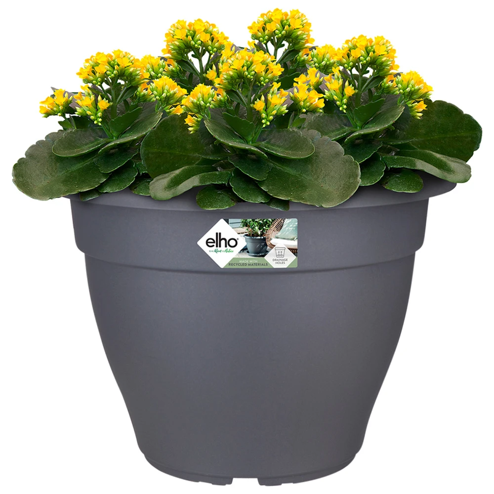 Elho Blumentopf Anthrazit 38x28cm 17L 3 Elho Blumentopf Anthrazit 38x28cm 17L