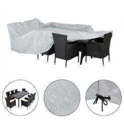 Abdeckung Sitzgarnitur Silber 308x138x89cm 13 Abdeckung Sitzgarnitur Silber 308x138x89cm -Gartenmöbel Geschäft bd0f9cfa58fcaeb2a7057b1b643fe6d7 de 107081d 4