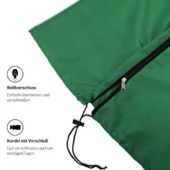 Abdeckung Ampelschirm Grün 3m Reißverschluss -Gartenmöbel Geschäft bde79641ef8eba9b87a9184e237bee59 de 102709d 6 1