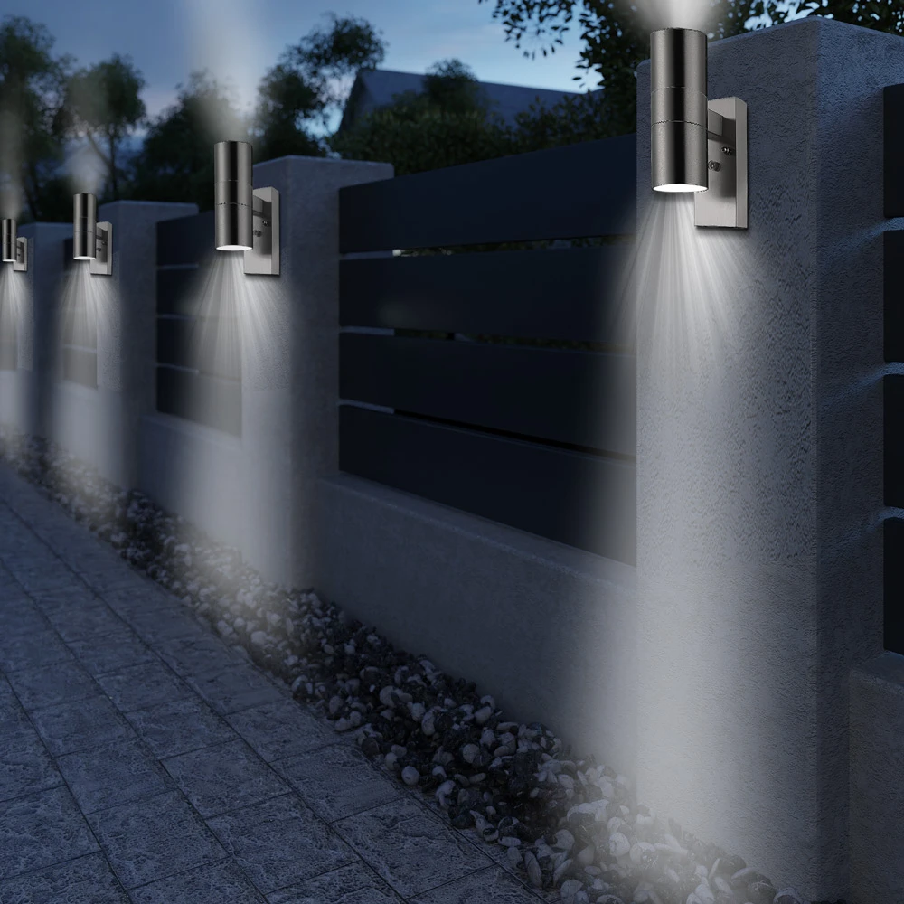 Wandleuchte Lilac Edelstahl Tag/Nacht-Sensor 6 Wandleuchte Lilac Edelstahl Tag/Nacht-Sensor – Bild 4