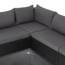 Polyrattan Ecklounge XXL Schwarz/Anthrazit Inkl. Kissen 18 Polyrattan Ecklounge XXL Schwarz/Anthrazit Inkl. Kissen -Gartenmöbel Geschäft bf442578d822a92a1e8d30cf3ed2fcf1 de 995171d 3 1
