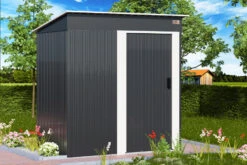 Geräteschuppen Anthrazit Metall 181x162x86cm 15 Geräteschuppen Anthrazit Metall 181x162x86cm -Gartenmöbel Geschäft c519e2494e5a3522885e28f898c32035 de 994551g2 1 1