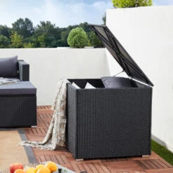 Polyrattan Auflagenbox Schwarz 318L 16 Polyrattan Auflagenbox Schwarz 318L -Gartenmöbel Geschäft c6faa0ae452dad05e4399b0179bb4867 de 108953d 14 1 1