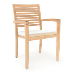 Sitzkissen Toscana Weiß 60x60x7cm