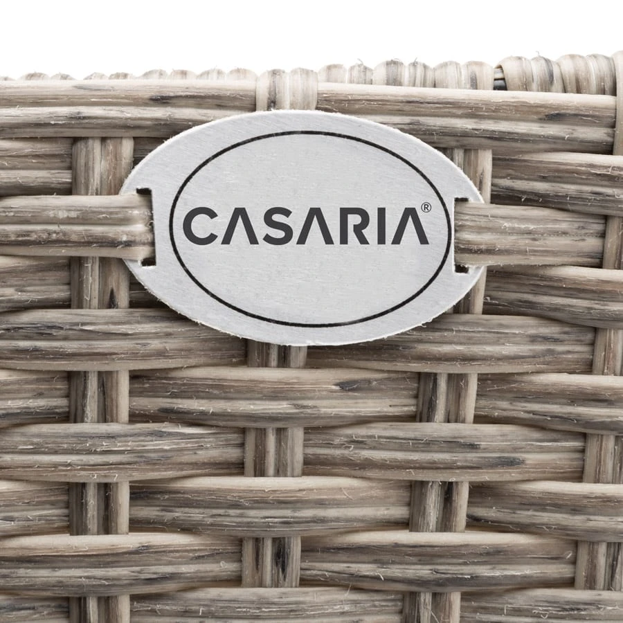 Polyrattan Blumenkasten 4er-Set Creme 6 Polyrattan Blumenkasten 4er-Set Creme – Bild 4