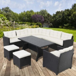 Polyrattan Ecklounge Schwarz/Creme Inkl. Kissen 16 Polyrattan Ecklounge Schwarz/Creme Inkl. Kissen -Gartenmöbel Geschäft c74b2c2ba8325bf9af6997f4f6eb1901 de 994857d 14 1