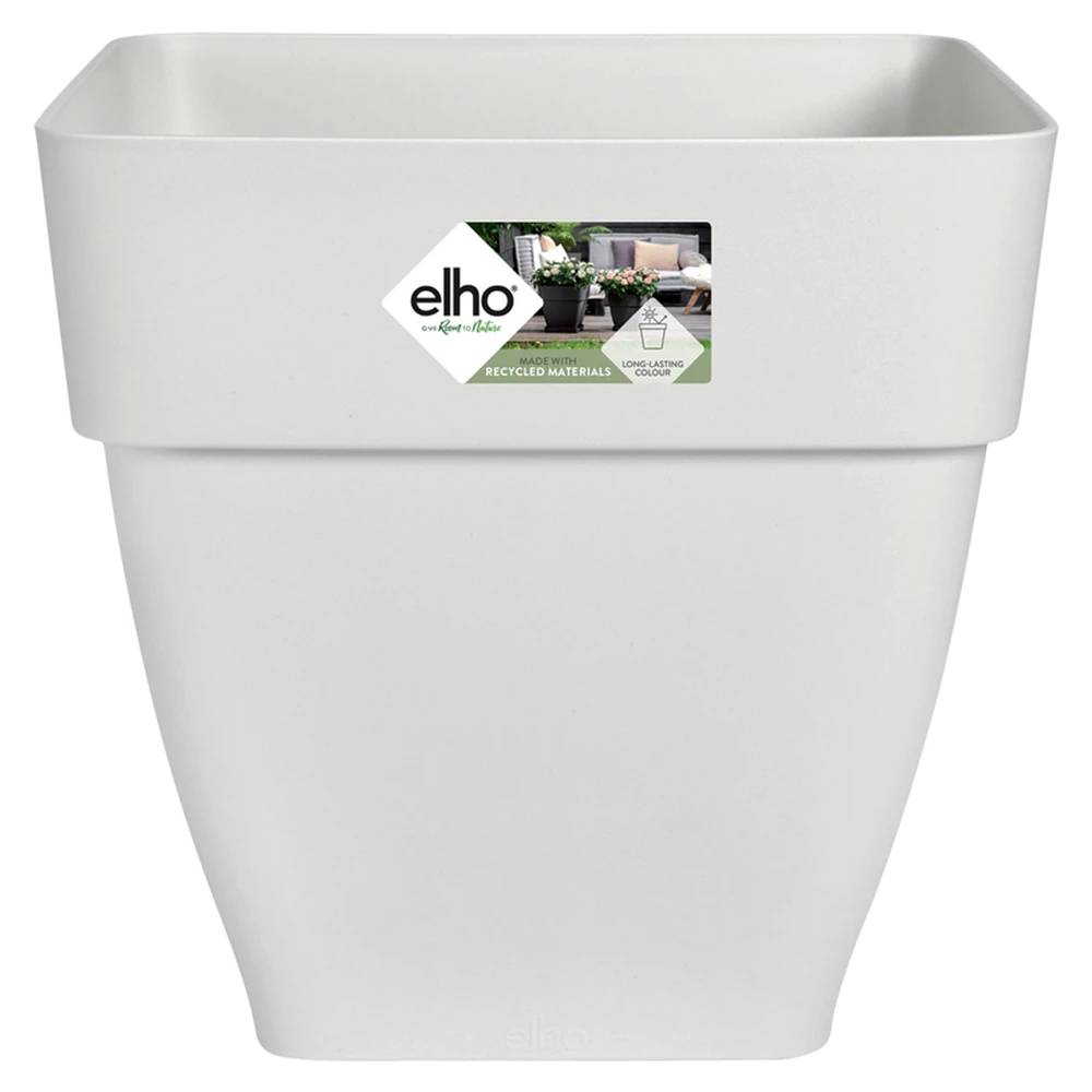 Elho Blumentopf Weiß 30x29x29cm 15,1L 4 Elho Blumentopf Weiß 30x29x29cm 15,1L – Bild 2