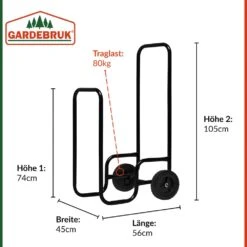 Kaminholzwagen 56x45x105cm 14 Kaminholzwagen 56x45x105cm -Gartenmöbel Geschäft cb7ccaaf58a6b7f324a4479f67dda403 de 101766d 11 1