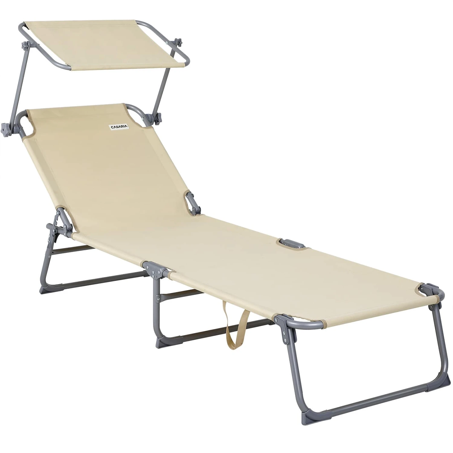 Sonnenliege Hawaii Beige Alu 195x60x30cm 3 Sonnenliege Hawaii Beige Alu 195x60x30cm