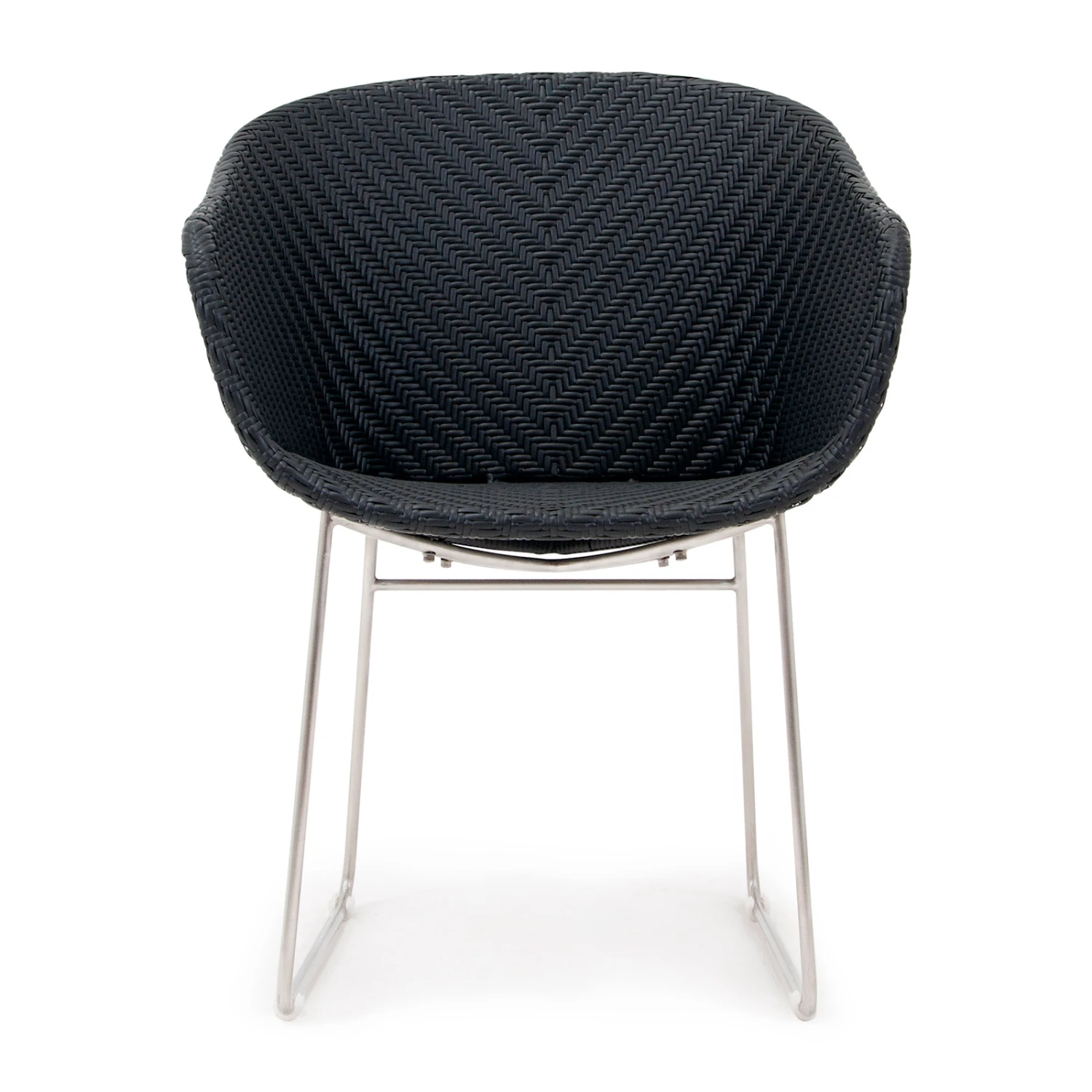 Polyrattan Gartenstuhl Monza Schwarz 7 Polyrattan Gartenstuhl Monza Schwarz – Bild 5