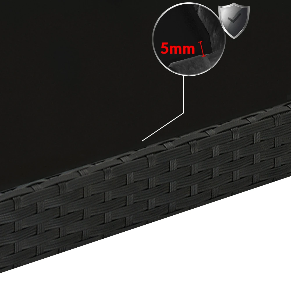 Polyrattan Garten-Sitzgruppe Patio 3-tlg. Glasplatte 12 Polyrattan Garten-Sitzgruppe Patio 3-tlg. Glasplatte – Bild 10