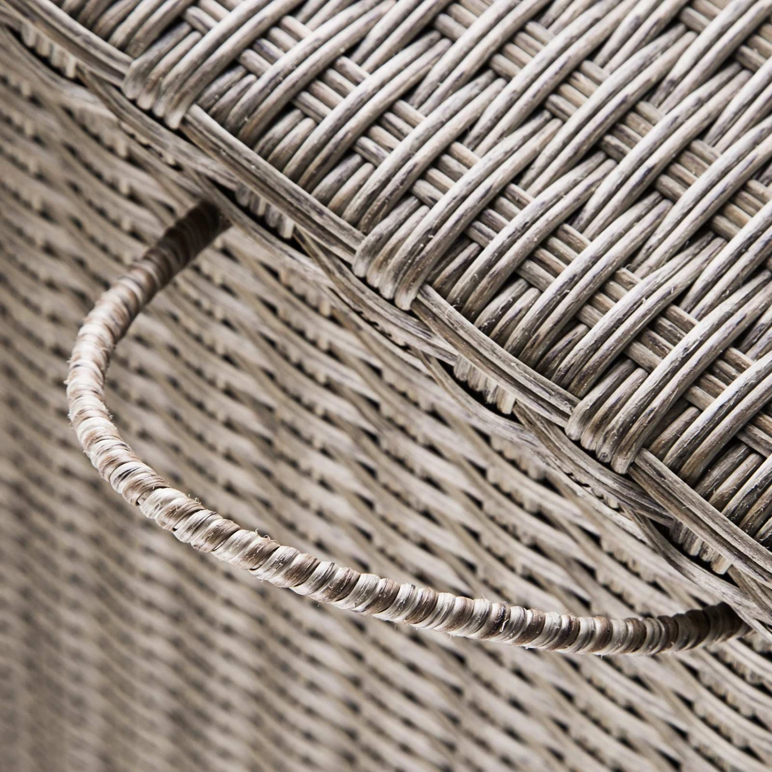 Polyrattan Auflagenbox Creme 122x56x61cm Rollen 16 Polyrattan Auflagenbox Creme 122x56x61cm Rollen – Bild 14