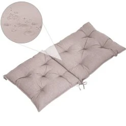 Sitzauflagen 2er-Set Creme Meliert 116x57x7cm -Gartenmöbel Geschäft d41f3f889e961582a6c2d36aacee1277 de 881718d 2 1 1 1