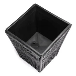 Blumenkasten Acapulco 2er-Set Schwarz 36x36x40cm -Gartenmöbel Geschäft d8ad01407d9b59c6a4bb612695be584f de 108061d 4 1