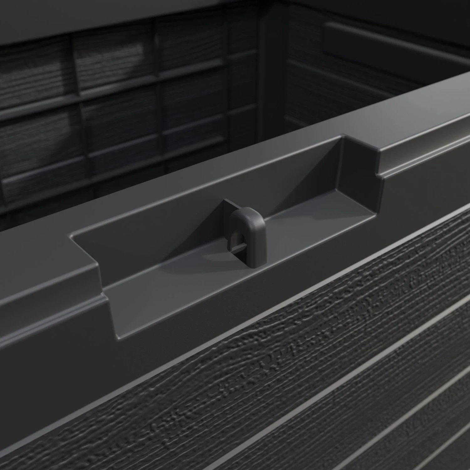 Auflagenbox Lille Anthrazit 190L 5 Auflagenbox Lille Anthrazit 190L – Bild 3