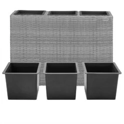 Polyrattan Blumentopf Grau 83x30,5x60cm 13 Polyrattan Blumentopf Grau 83x30,5x60cm -Gartenmöbel Geschäft dc803ad3703c30ce72bbf03ab63927bc de 108642d 1