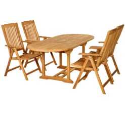 Garten-Sitzgruppe Bari 5-tlg. Teakholz 17 Garten-Sitzgruppe Bari 5-tlg. Teakholz -Gartenmöbel Geschäft df9df60c606209054cda38d0b161155d a de 994992g 1