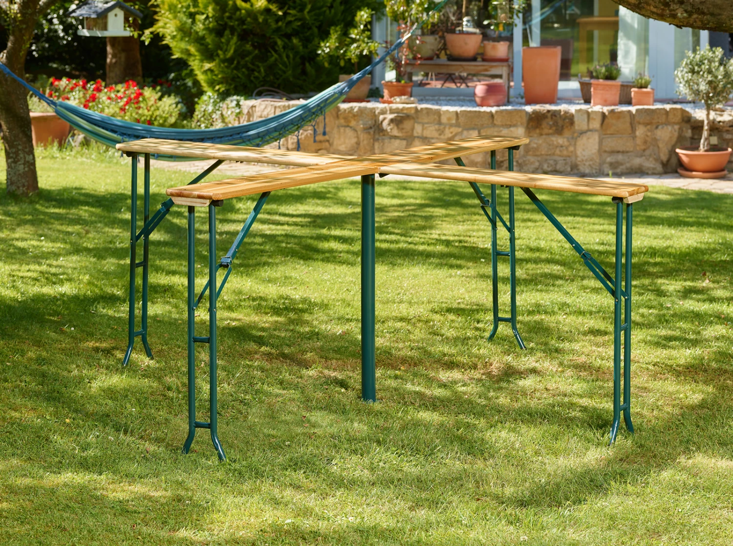 Stehtisch Quattro 241x241x104cm 4 Stehtisch Quattro 241x241x104cm – Bild 2