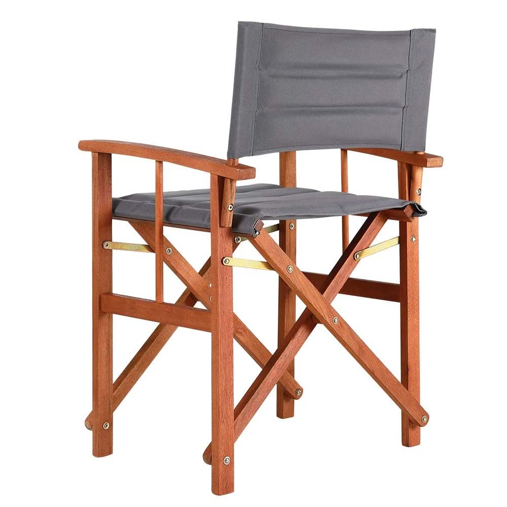 Regiestuhl 2er-Set Cannes Anthrazit Gepolstert 9 Regiestuhl 2er-Set Cannes Anthrazit Gepolstert – Bild 7