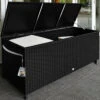 Polyrattan-Auflagenbox Schwarz 117,5x55x64,5cm Mit Rollen 1 Polyrattan-Auflagenbox Schwarz 117,5x55x64,5cm Mit Rollen -Gartenmöbel Geschäft e1754d743d559049641b5610ff89f9d2 de 102171g