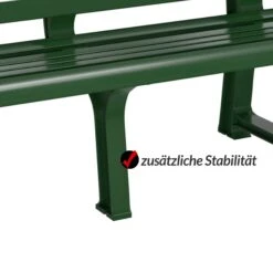 Gartenbank Orchidea Grün 145x49x74cm -Gartenmöbel Geschäft e40fed4d880b8992828128c115444ee5 de 108195d 13