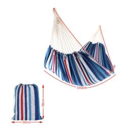 Hängematte Blau 320x150cm -Gartenmöbel Geschäft e47578444a635d2a418957a38b5c6ba1 de 107487d 4 1