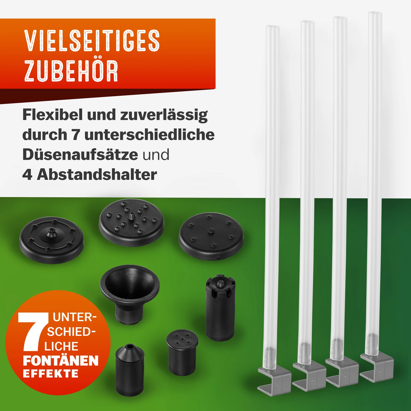 Solar Springbrunnen Schwarz 180L/h 160mm 16 Solar Springbrunnen Schwarz 180L/h 160mm – Bild 14