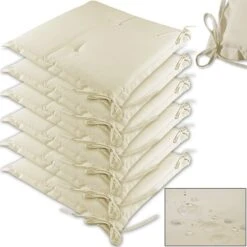 Sitzkissen 6er-Set Boston Creme 43x39x5cm 11 Sitzkissen 6er-Set Boston Creme 43x39x5cm -Gartenmöbel Geschäft e63465ff0e701c773e6a65230865d304 a de 101951g