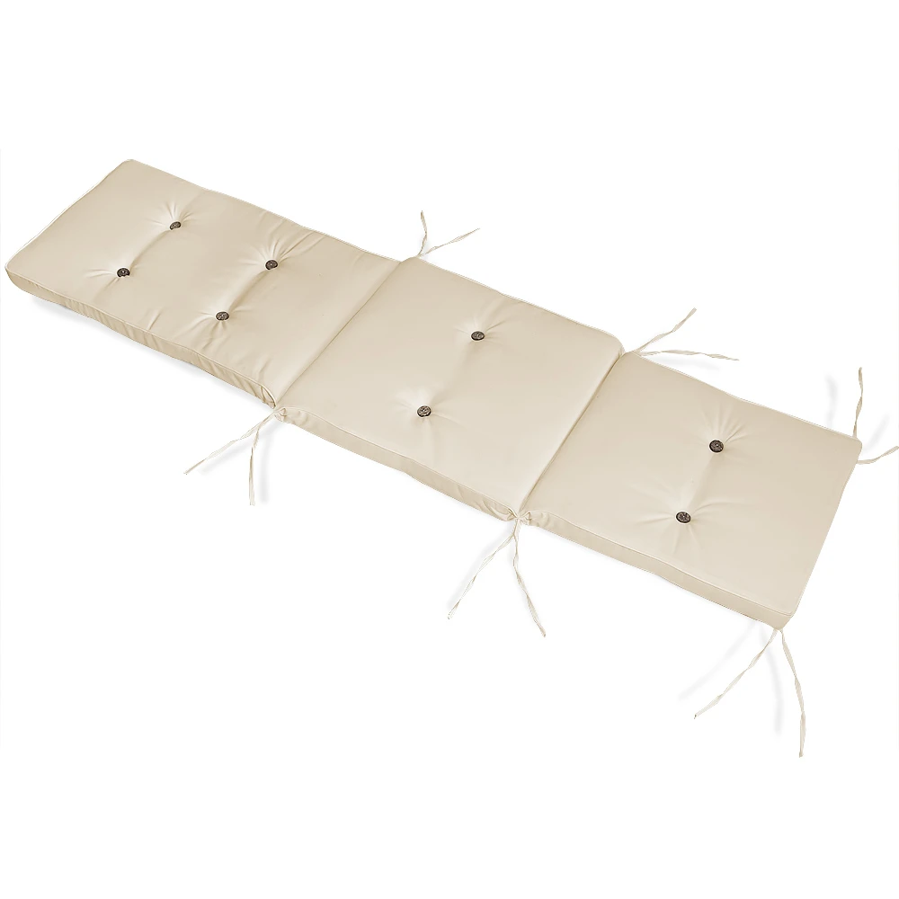 Auflage Sonnenliege Creme 173x43x6cm 5 Auflage Sonnenliege Creme 173x43x6cm – Bild 3