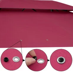 Pavillon Topas Bordeauxviolett 3x4m UV-Schutz 50+ 13 Pavillon Topas Bordeauxviolett 3x4m UV-Schutz 50+ -Gartenmöbel Geschäft e9a5becb6bf1c2ba02b8861d1b3b03a4 de 994679d 5 1