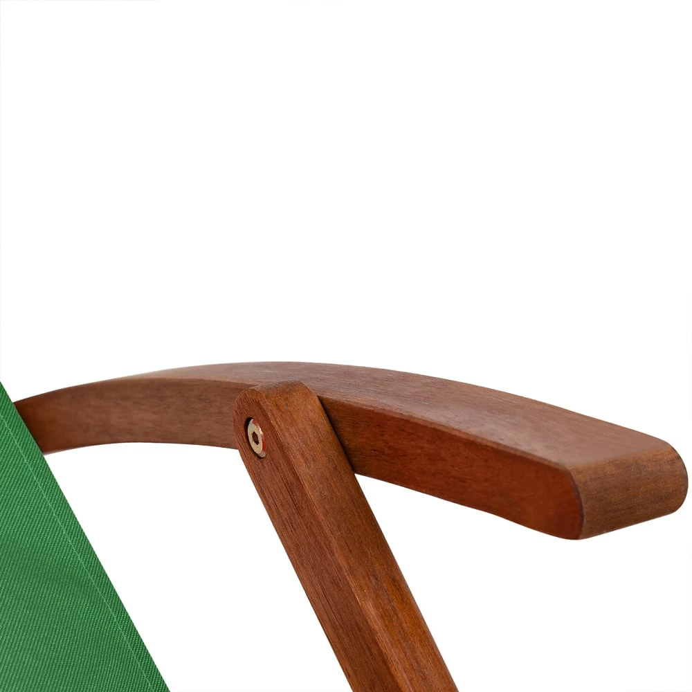 Sonnenliege Grün Akazienholz 94x60x94cm 7 Sonnenliege Grün Akazienholz 94x60x94cm – Bild 5