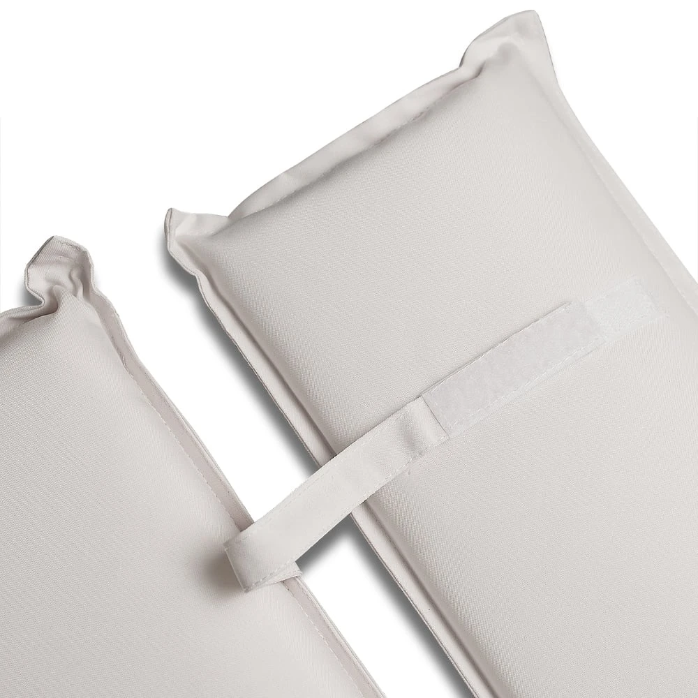 Auflage Saunaliege Creme 177x58x7cm 5 Auflage Saunaliege Creme 177x58x7cm – Bild 3