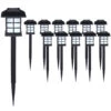 LED Solarleuchten 12er-Set Schwarz 2 LED Solarleuchten 12er-Set Schwarz -Gartenmöbel Geschäft ebbae094d68bae55a26e13c775c1b683 a de 992823g 1